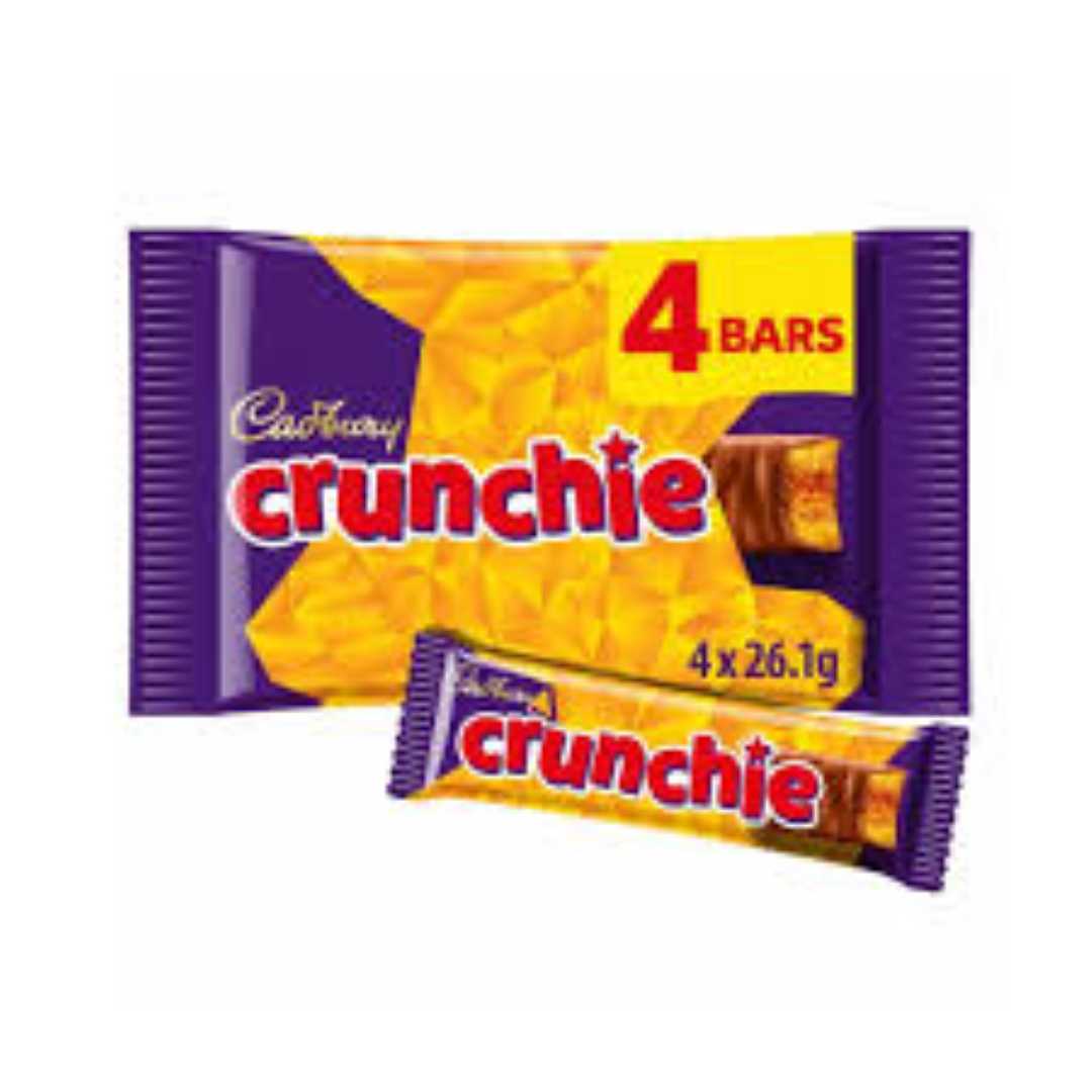 CADBURY CRUNCHIE 4BARS 104.4G